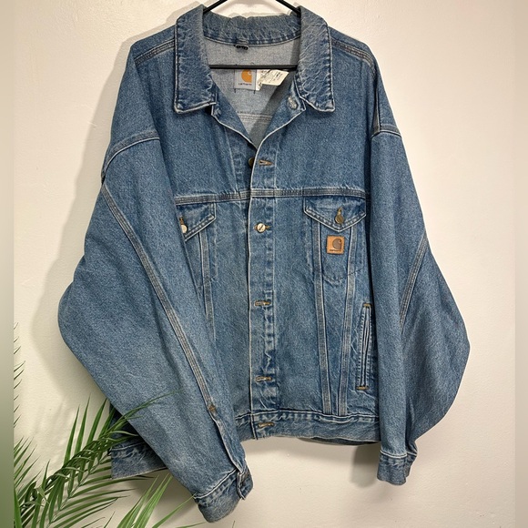Carhartt Other - Carhartt Vintage Trucker Denim Jacket